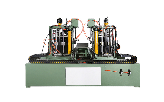 Transformer corrugated fin seam welding machine with bracing rod